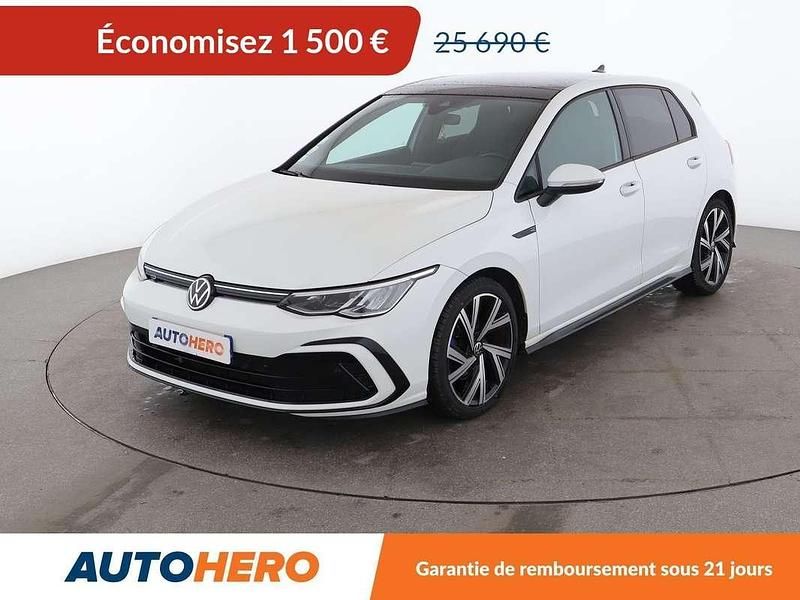 Occasion VW Golf VII R-line 150 ch (110 kW) 2021 Blanc Citadine