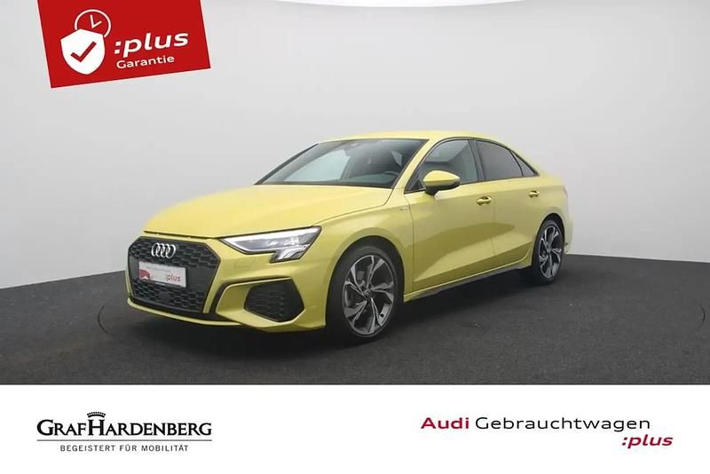 Jaune Occasion 2024 Audi A3 S-Line Berline | 28 380 € (Bon prix) - Image 1/4