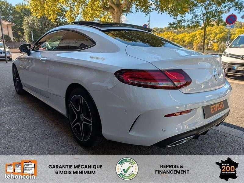 Occasion Mercedes C300 AMG line 258 ch (189 kW) 2020 Blanc Coupé