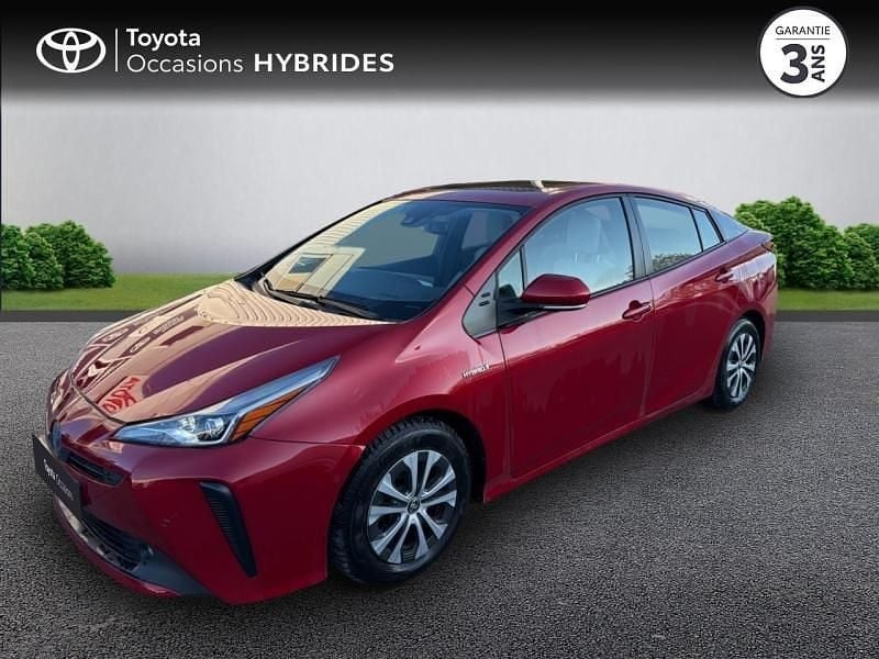 Rouge intense Occasion 2021 Toyota Prius Lounge Berline | 22 990 € (Prix juste) - Image 1/4