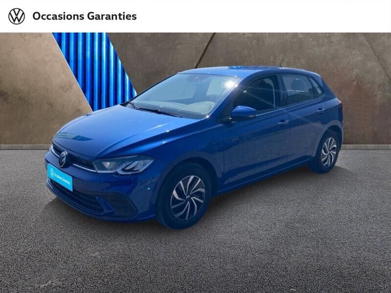 Bleu Utilisé 2023 VW Polo Life Berline | 19 279 € (Prix juste) - Image 1/4