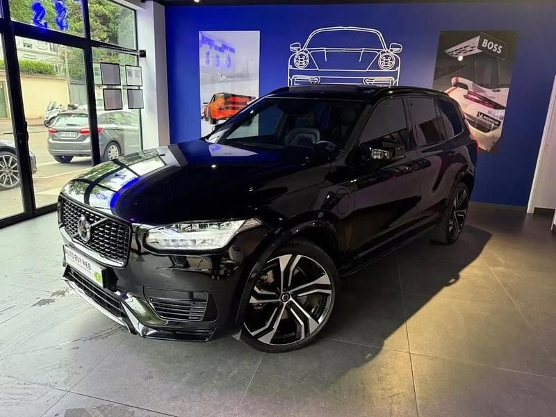 Noir Utilisé 2021 Volvo XC90 R-Design SUV | 54 980 € (Prix juste) - Image 1/4