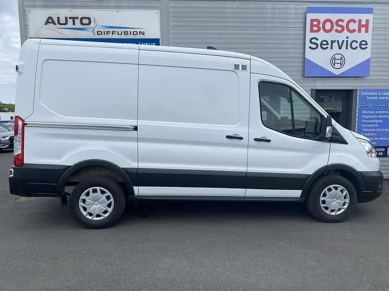 Blanc Utilisé 2022 Ford Transit Business Edition Van | 24 900 € (Prix juste) - Image 1/4