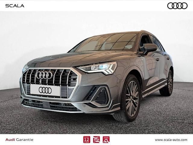 Gris daytona nacré Utilisé 2020 Audi Q3 S-Line SUV | 33 990 € (Prix juste) - Image 1/4