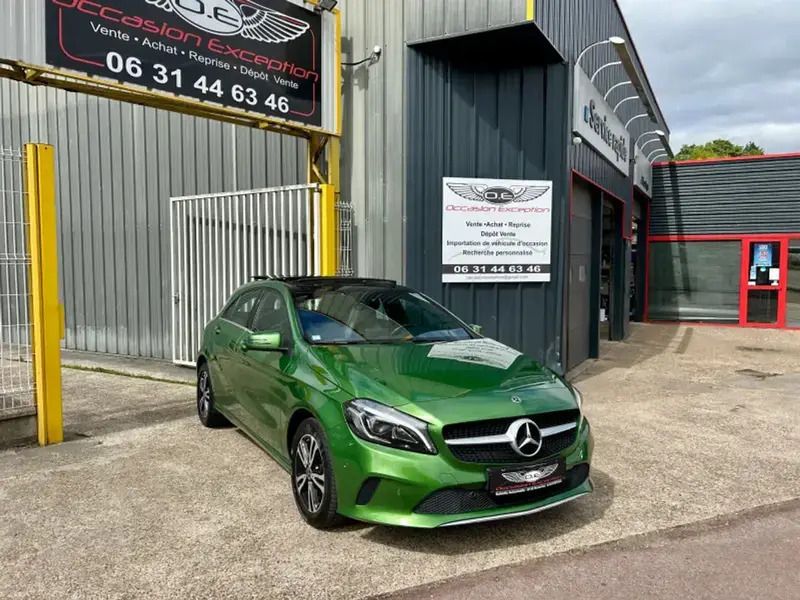 Vert Utilisé 2017 Mercedes A180 Business Berline | 16 900 € (Prix juste) - Image 1/4