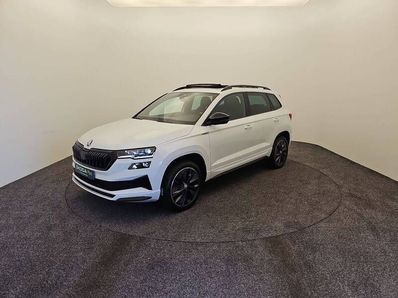 Blanc Utilisé 2023 Skoda Karoq SUV | 30 990 € (Prix juste) - Image 1/3