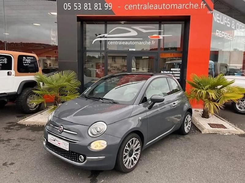 Gris Occasion 2020 Fiat 500 Star Citadine | 11 990 € (Prix juste) - Image 1/4