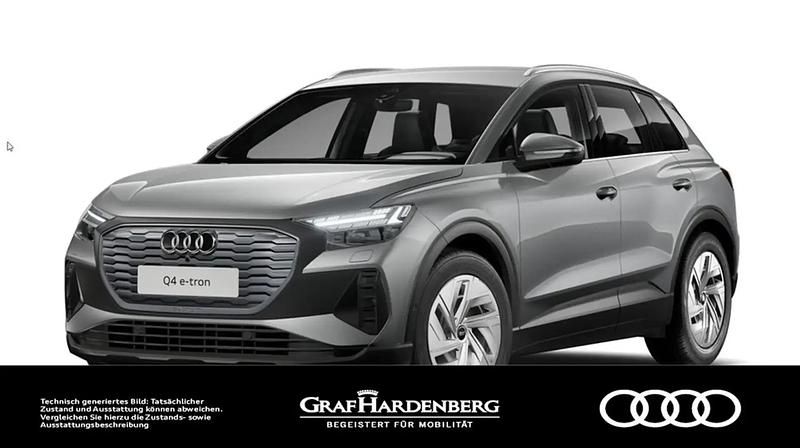 Gris Occasion 2022 Audi Q4 e-tron Sport SUV | 27 880 € (Bon prix) - Image 1/4