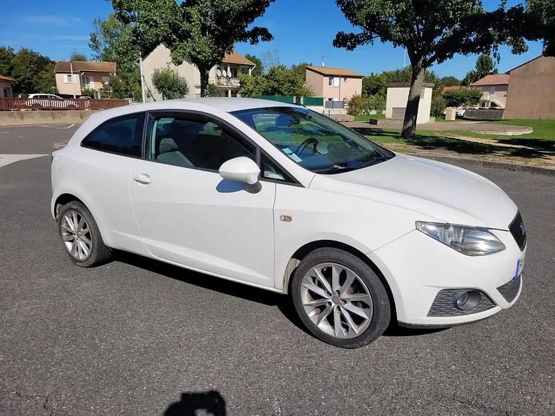 Occasion Seat Ibiza SC 90 ch (66 kW) 2010 Blanc Citadine