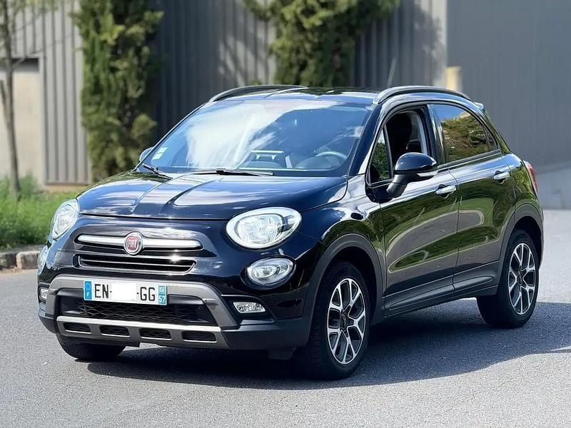 Noir Utilisé 2016 Fiat 500X Cross SUV | 8 990 € (Bon prix) - Image 1/4