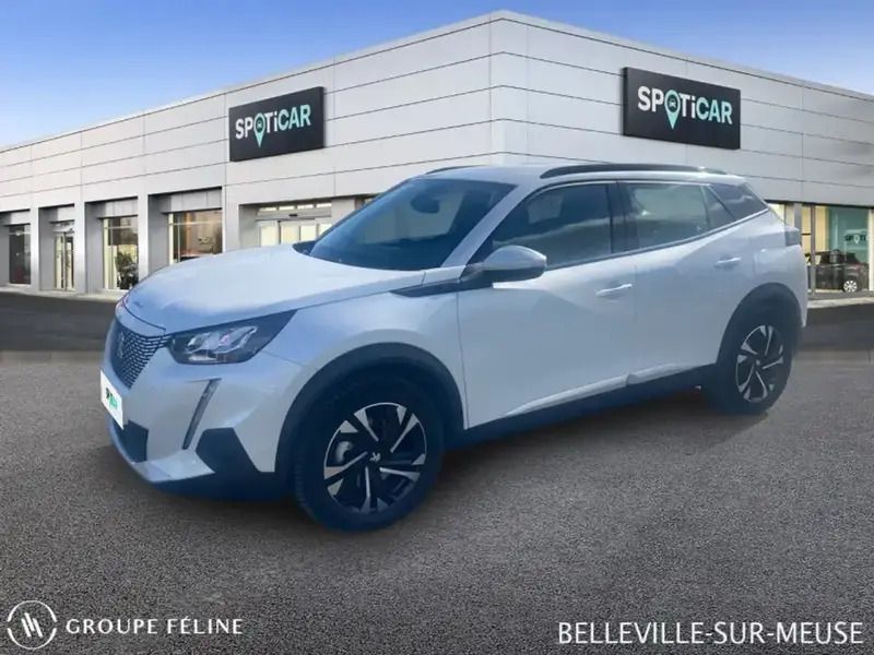 Blanc Utilisé 2020 Peugeot e-2008 Allure SUV | 18 490 € (Prix juste) - Image 1/4