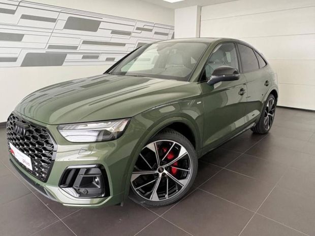 Vert Occasion 2025 Audi Q5 Sportback S-Line SUV | 72 990 € - Image 1/4
