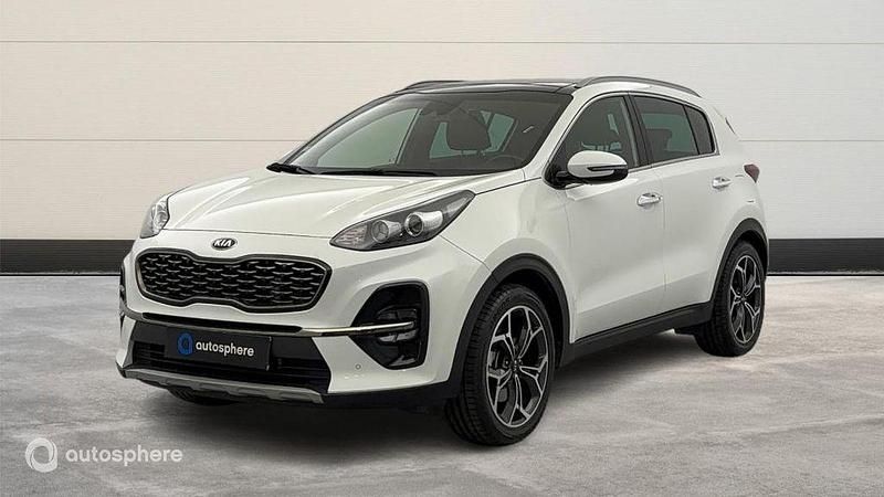 Blanc Utilisé 2021 Kia Sportage GT-Line SUV | 26 299 € (Prix juste) - Image 1/4