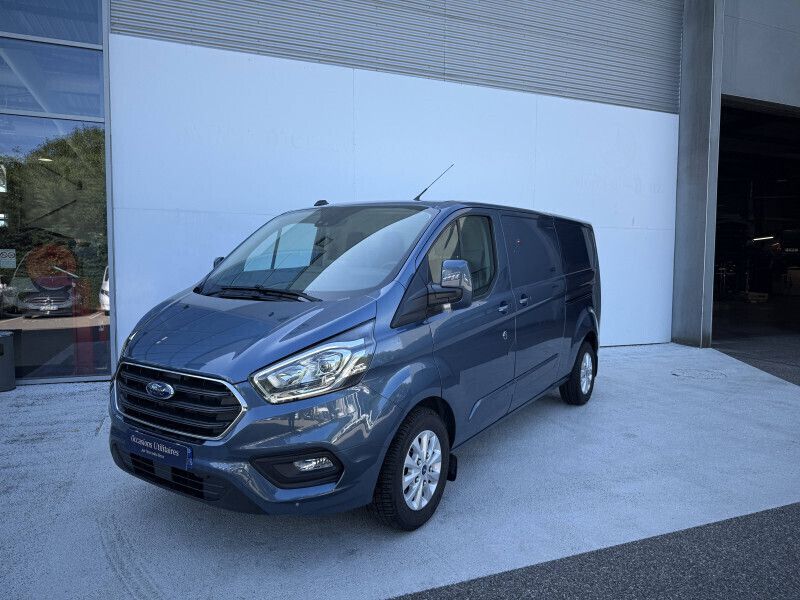 Occasion Ford Transit Custom 170 ch (125 kW) 2023 Bleu Berline