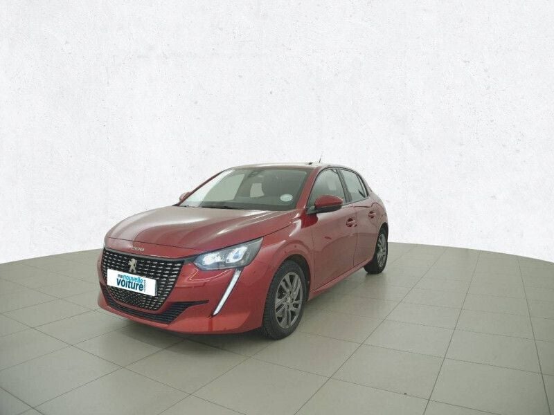 Rouge Utilisé 2021 Peugeot 208 Active Citadine | 12 790 € (Prix juste) - Image 1/4