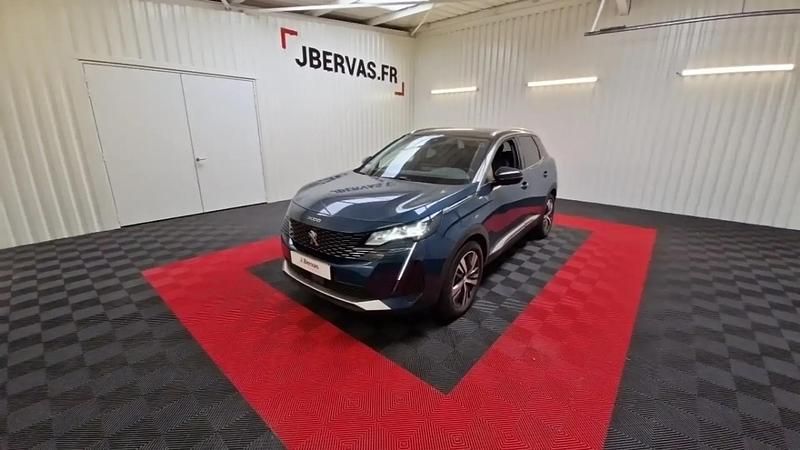 Bleu Utilisé 2022 Peugeot 3008 SUV | 21 990 € (Super prix) - Image 1/4