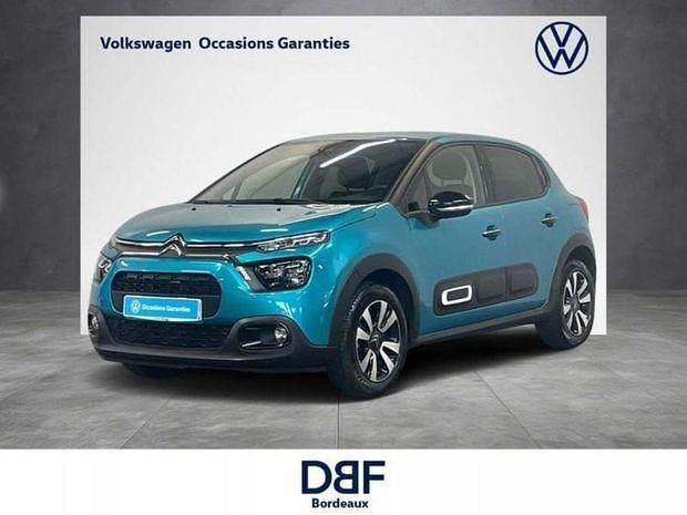 Bleu Utilisé 2023 Citroën C3 PureTech Citadine | 13 199 € - Image 1/4