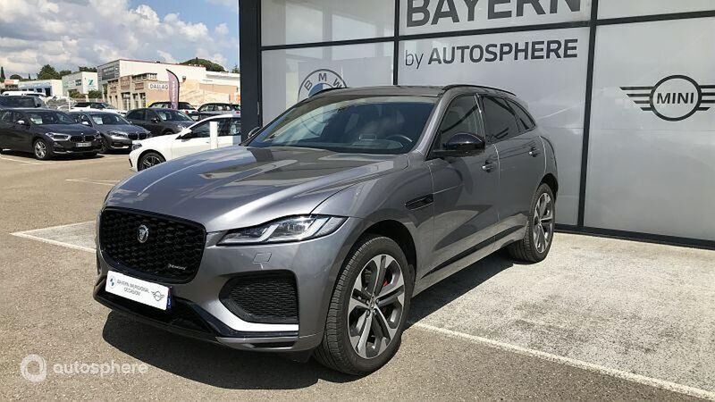 Gris Utilisé 2023 Jaguar F-Pace R-Dynamic SUV | 61 999 € (Prix cher) - Image 1/4