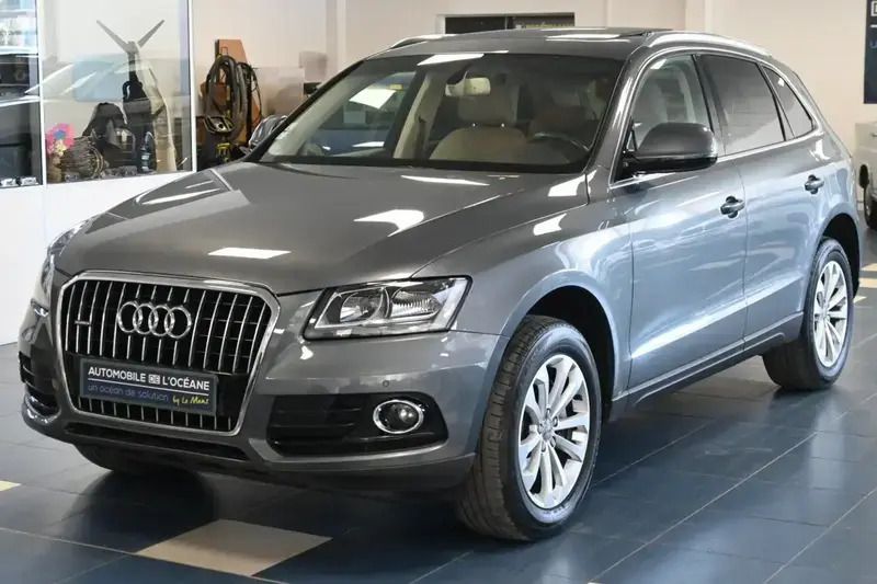Gris Utilisé 2015 Audi Q5 Ambition SUV | 18 457 € (Prix juste) - Image 1/4