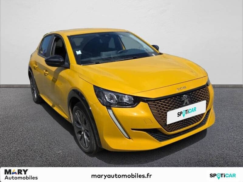 Jaune Utilisé 2022 Peugeot e-208 Style Citadine | 17 990 € (Prix juste) - Image 1/4