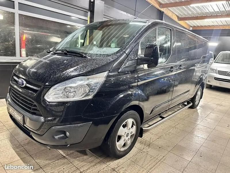 Noir Occasion 2015 Ford Transit Custom Trend Van | 17 990 € (Prix assez cher) - Image 1/4