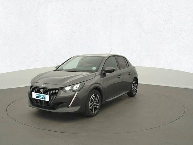 Gris Utilisé 2021 Peugeot 208 Allure Citadine | 13 450 € (Prix juste) - Image 1/4