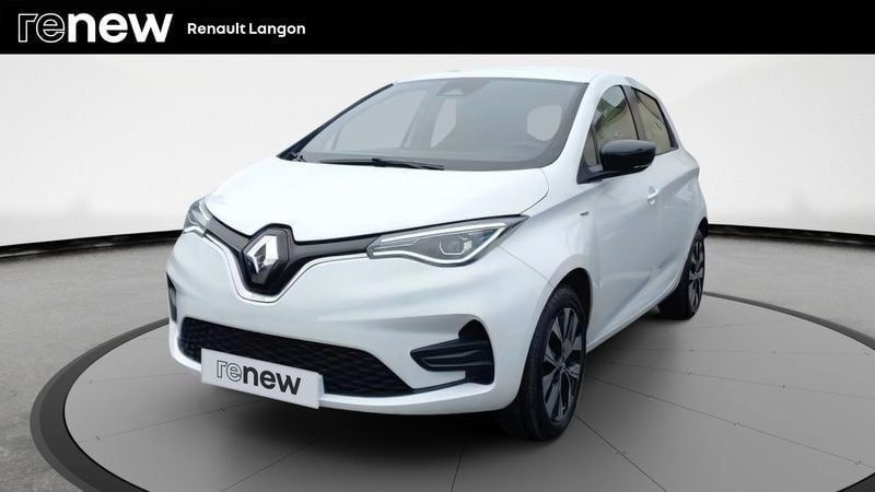 Blanc Utilisé 2022 Renault Zoe LIMITED Citadine | 12 989 € (Super prix) - Image 1/4