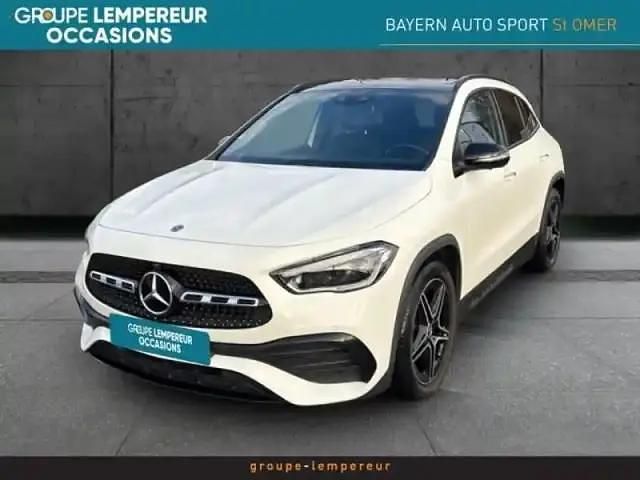 Blanc Occasion 2020 Mercedes GLA220 AMG line SUV | 30 900 € (Prix juste) - Image 1/4