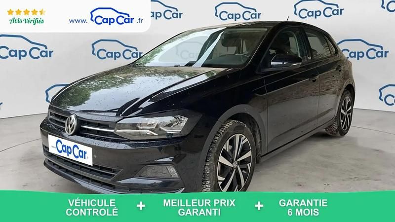 Noir Utilisé 2019 VW Polo Citadine | 12 490 € (Bon prix) - Image 1/4