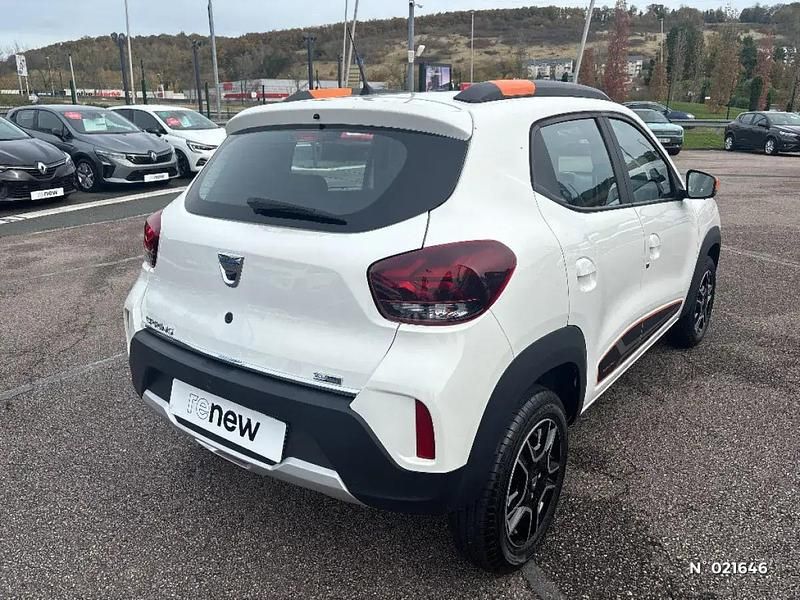 Occasion Dacia Spring Comfort Plus 30 kW (41 ch) 2022 Blanc Citadine