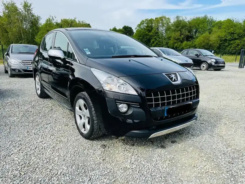 Noir Utilisé 2010 Peugeot 3008 Premium Monospace | 8 700 € (Prix assez cher) - Image 1/4