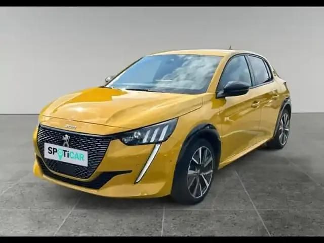 Jaune Utilisé 2021 Peugeot 208 GT-line Citadine | 13 990 € (Prix juste) - Image 1/4