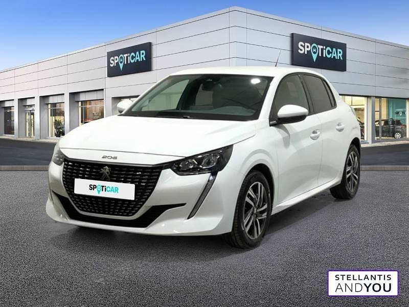 Blanc Occasion 2021 Peugeot 208 Allure Citadine | 13 590 € (Prix juste) - Image 1/4
