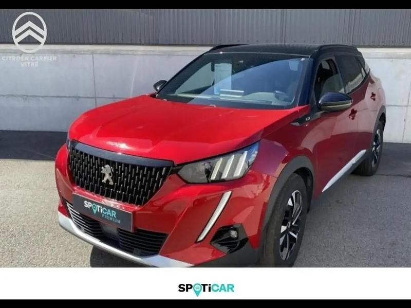 Rouge Occasion 2022 Peugeot 2008 GT SUV | 23 990 € (Prix assez cher) - Image 1/4