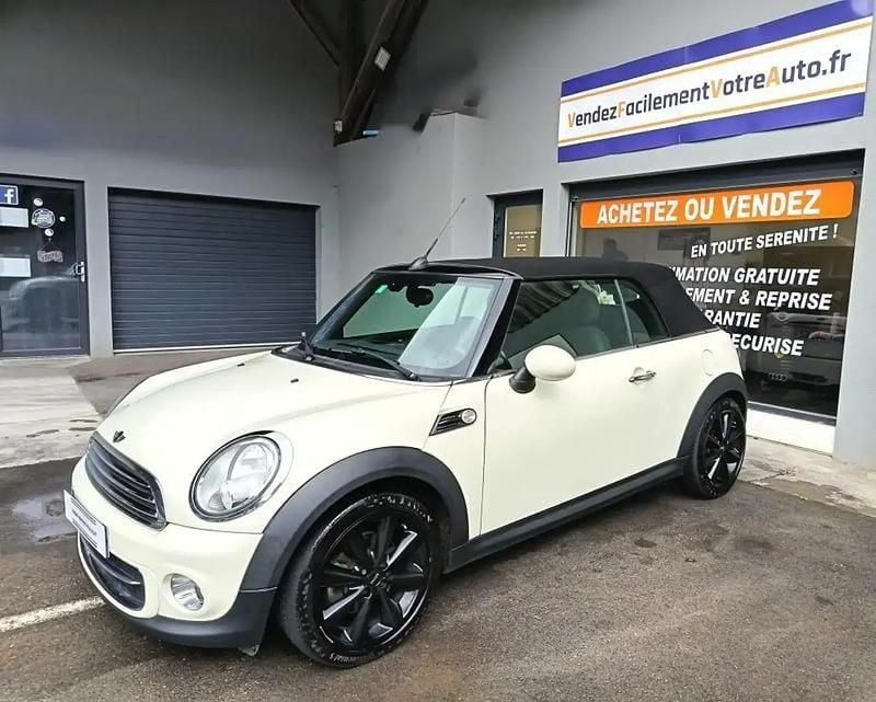 Beige Utilisé 2014 Mini Cooper Cabriolet Cabriolet | 11 990 € - Image 1/4