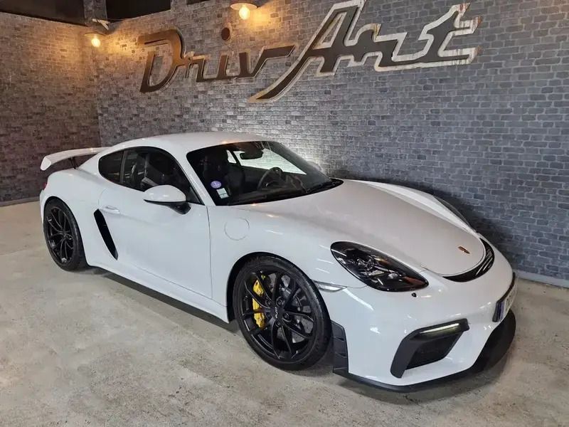 Blanc Utilisé 2021 Porsche 718 Cayman GT4 Coupé | 135 990 € - Image 1/4