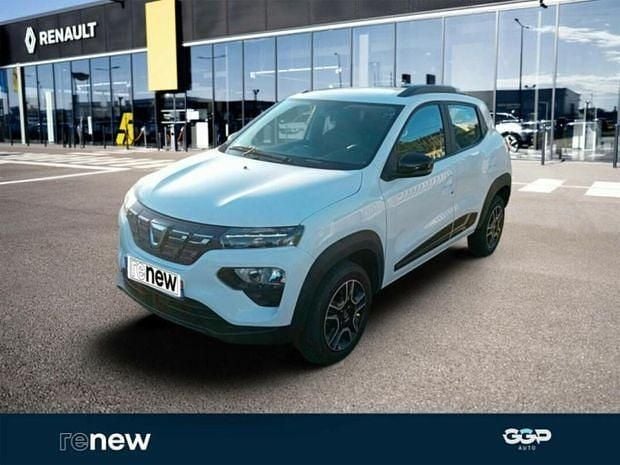Blanc Utilisé 2022 Dacia Spring Comfort Citadine | 9 999 € (Prix juste) - Image 1/4