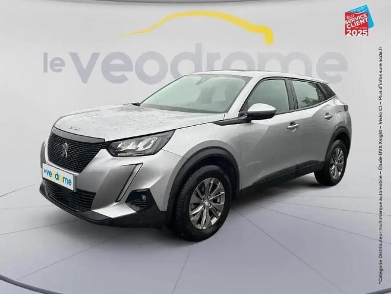 Gris Utilisé 2020 Peugeot 2008 Business-Line SUV | 14 499 € (Prix juste) - Image 1/4