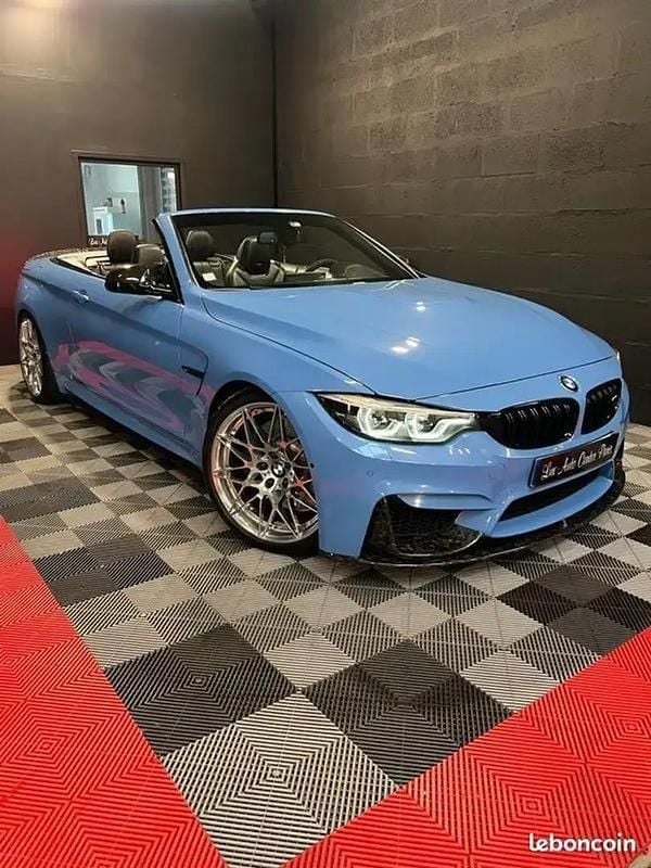Bleu Utilisé 2017 BMW M4 Cabriolet Cabriolet | 49 900 € (Prix juste) - Image 1/4