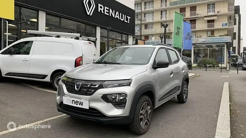 Gris eclair métallisé Utilisé 2021 Dacia Spring Comfort Plus Citadine | 8 999 € (Prix juste) - Image 1/4