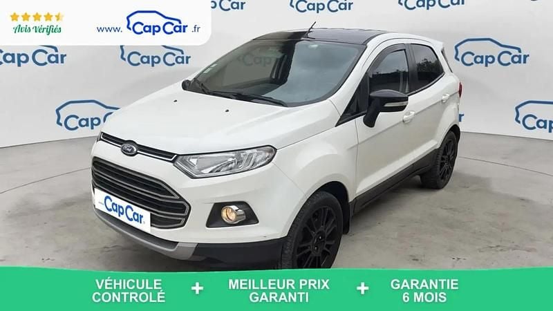 Blanc Utilisé 2017 Ford Ecosport Titanium SUV | 7 990 € (Prix juste) - Image 1/4