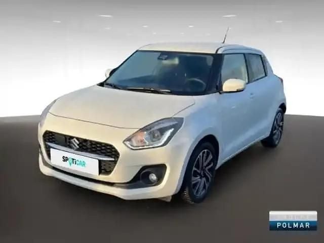 Pure white pearl métallisé Occasion 2022 Suzuki Swift Berline | 13 980 € (Bon prix) - Image 1/4