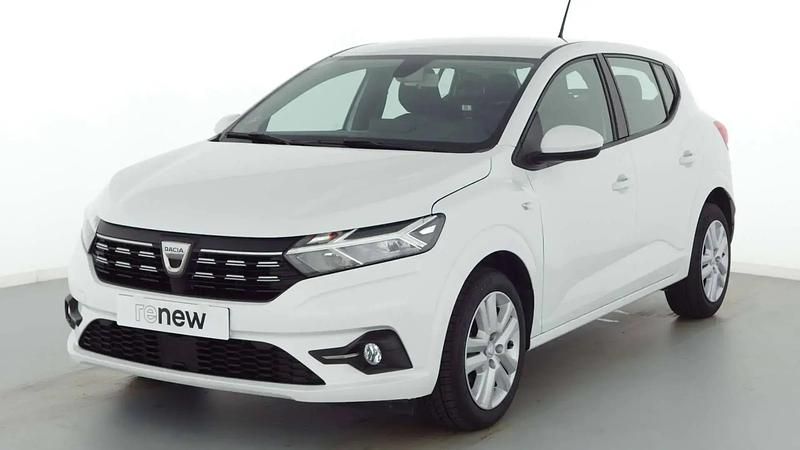 Blanc Occasion 2021 Dacia Sandero Comfort Citadine | 11 390 € (Bon prix) - Image 1/4