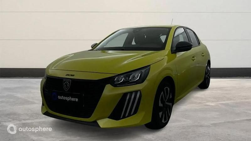 Jaune Occasion 2024 Peugeot 208 Active Citadine | 15 199 € (Prix juste) - Image 1/4