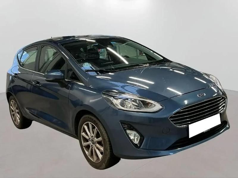 Bleu Occasion 2019 Ford Fiesta Berline | 12 490 € (Bon prix) - Image 1/4