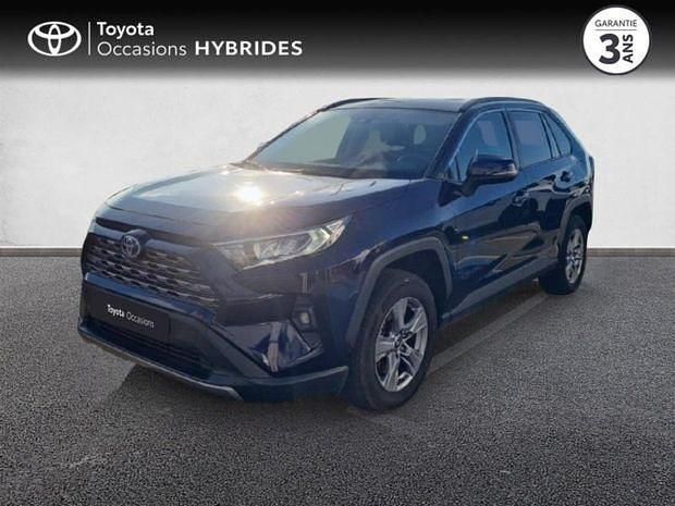Bleu Utilisé 2022 Toyota RAV4 Hybrid SUV | 33 980 € (Prix juste) - Image 1/4