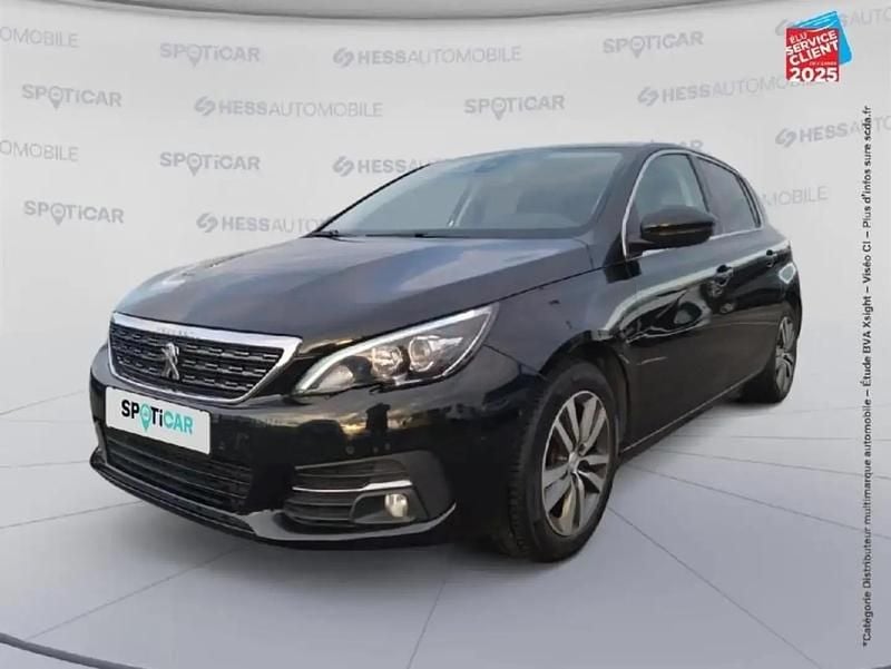 Noir Occasion 2018 Peugeot 308 Allure Berline | 10 299 € (Super prix) - Image 1/4