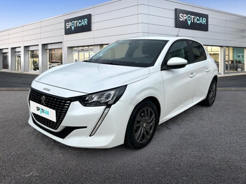 Jaune Utilisé 2021 Peugeot 208 Business-Line Citadine | 11 490 € (Prix juste) - Image 1/4