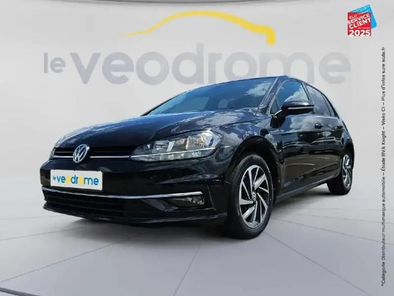 Noir Utilisé 2018 VW Golf VII Sound Berline | 15 499 € (Prix juste) - Image 1/4
