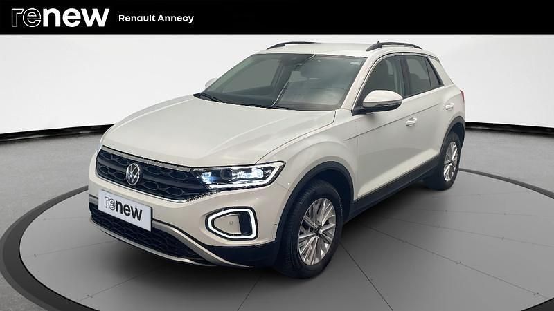 Blanc Occasion 2024 VW T-Roc Life SUV | 25 990 € (Bon prix) - Image 1/3